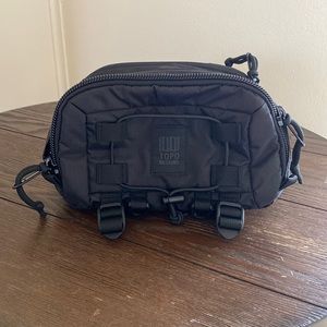 Topo Designs Black Belt Bag